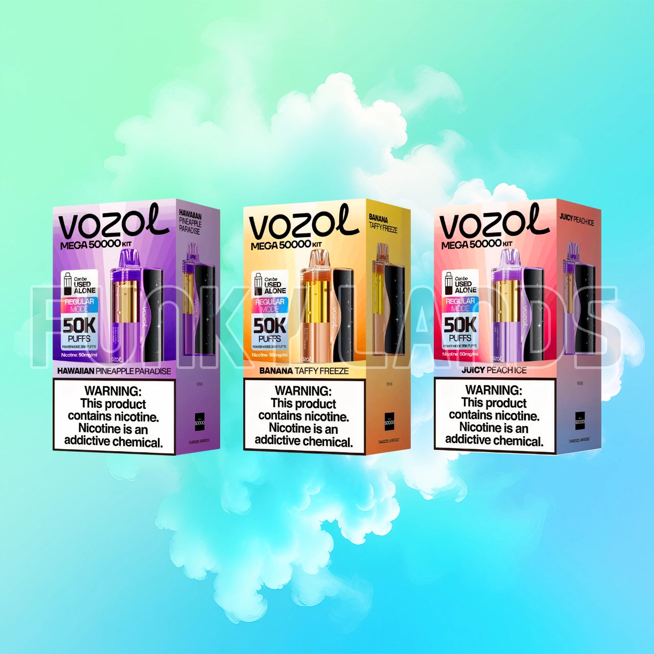 Vozol Mega 50K Puffs Kit & Pod Disposable