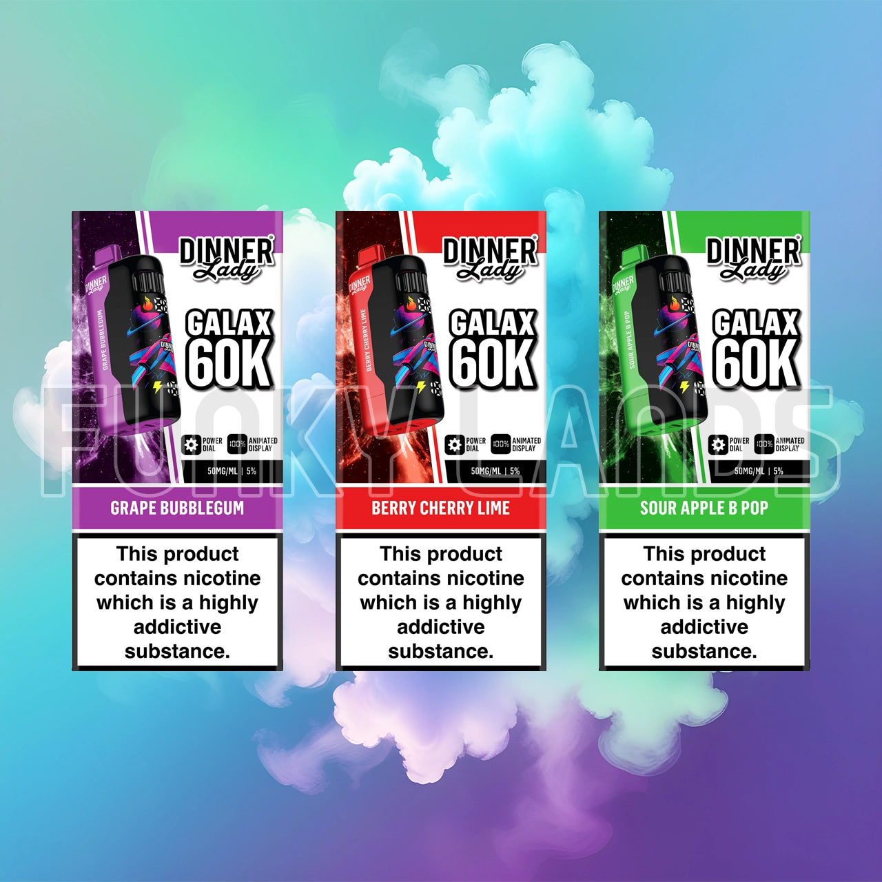 Dinner Lady Galax 60K Disposable