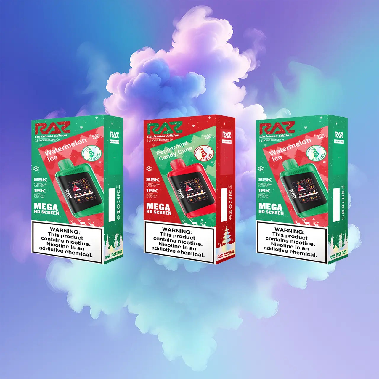 RAZ LTX Christmas Edition Disposable Vape | 25000 Puffs | Holiday Edition Funky Lands RAZ LTX Christmas Edition Disposable Vape | 25000 Puffs | Holiday Edition Funky Lands