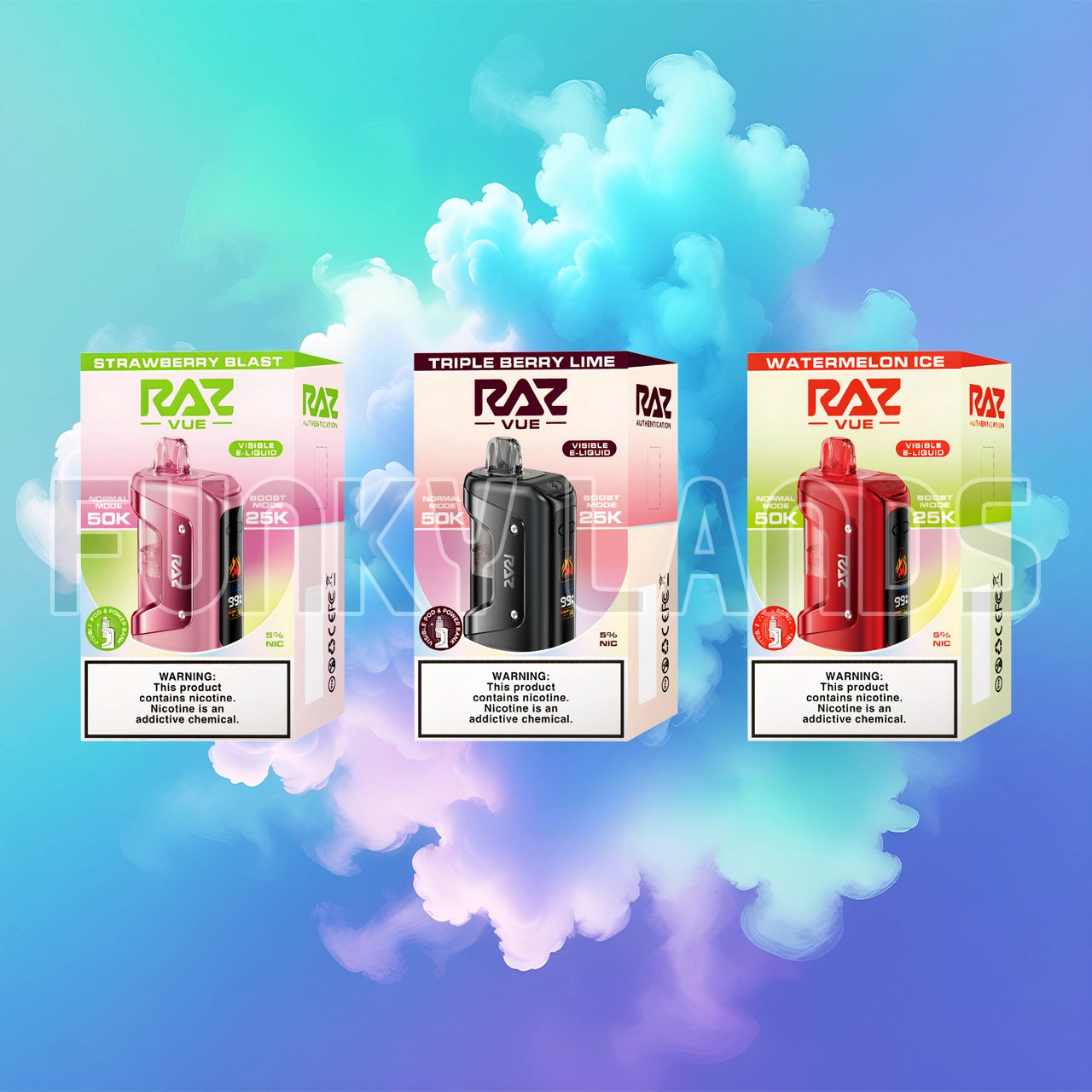 RAZ VUE 50000 Kit & Pod Disposable