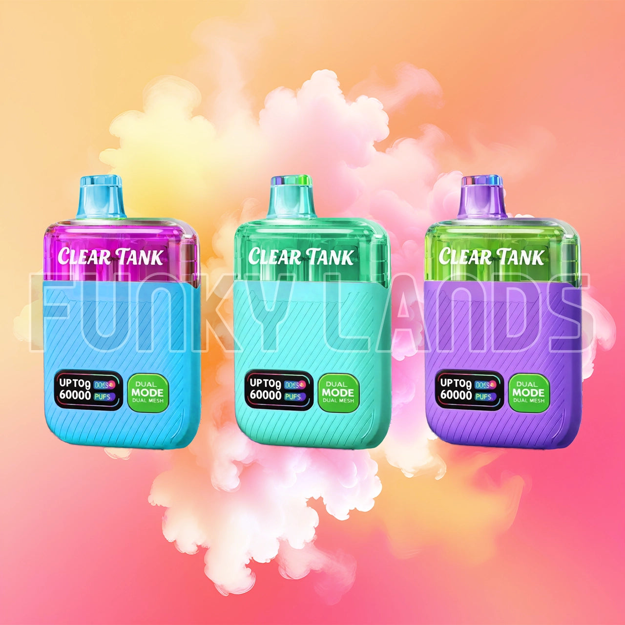 Pillow Talk x Clear Tank 60000 Puffs Disposable