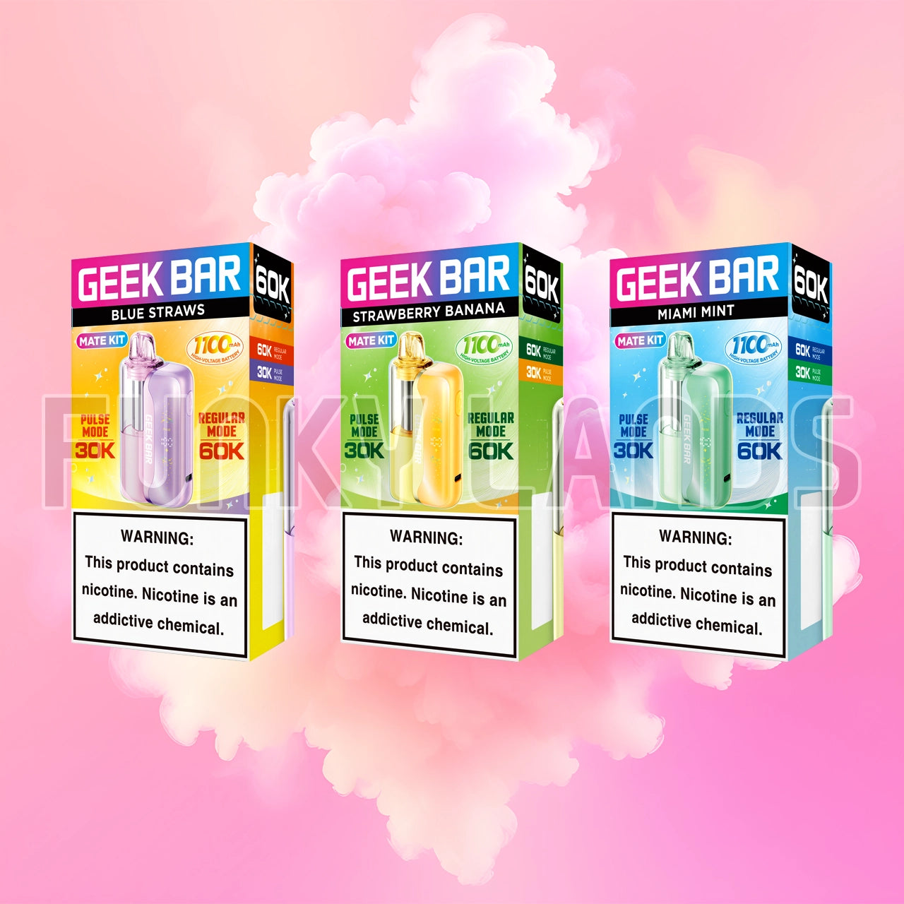 GEEK Bar Mate 60000 Puffs Kit & Pod Disposable Vape