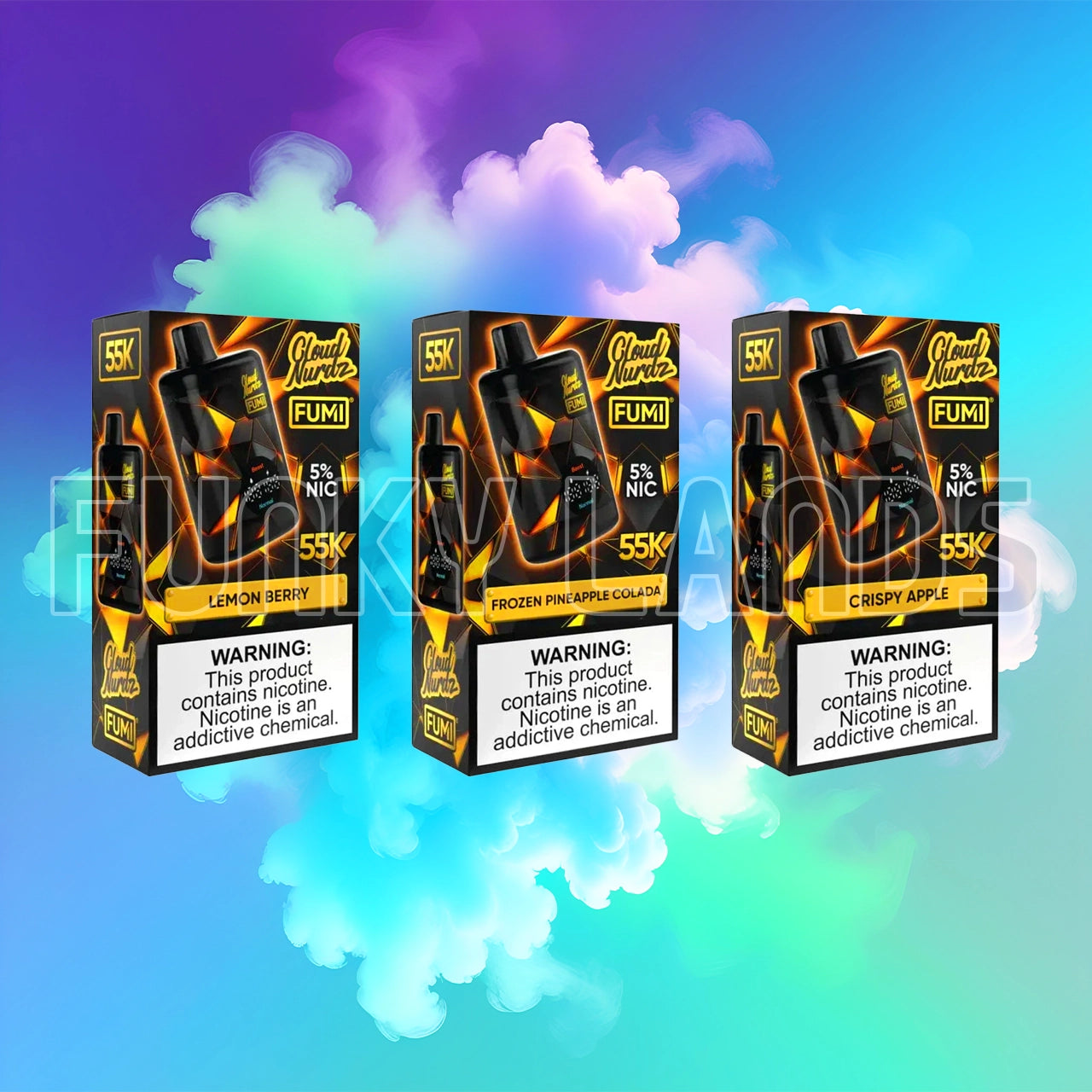FUMI x Cloud Nurdz 55000 Puffs Disposable Vape