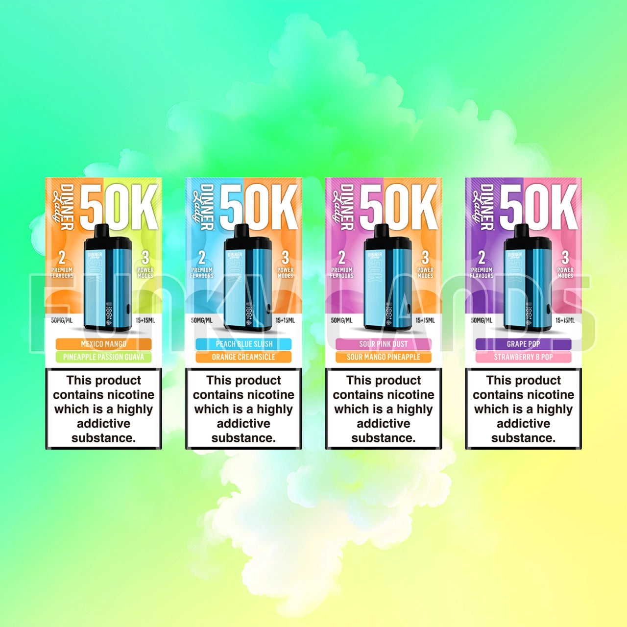 Dinner Lady 50000 Puffs Disposable