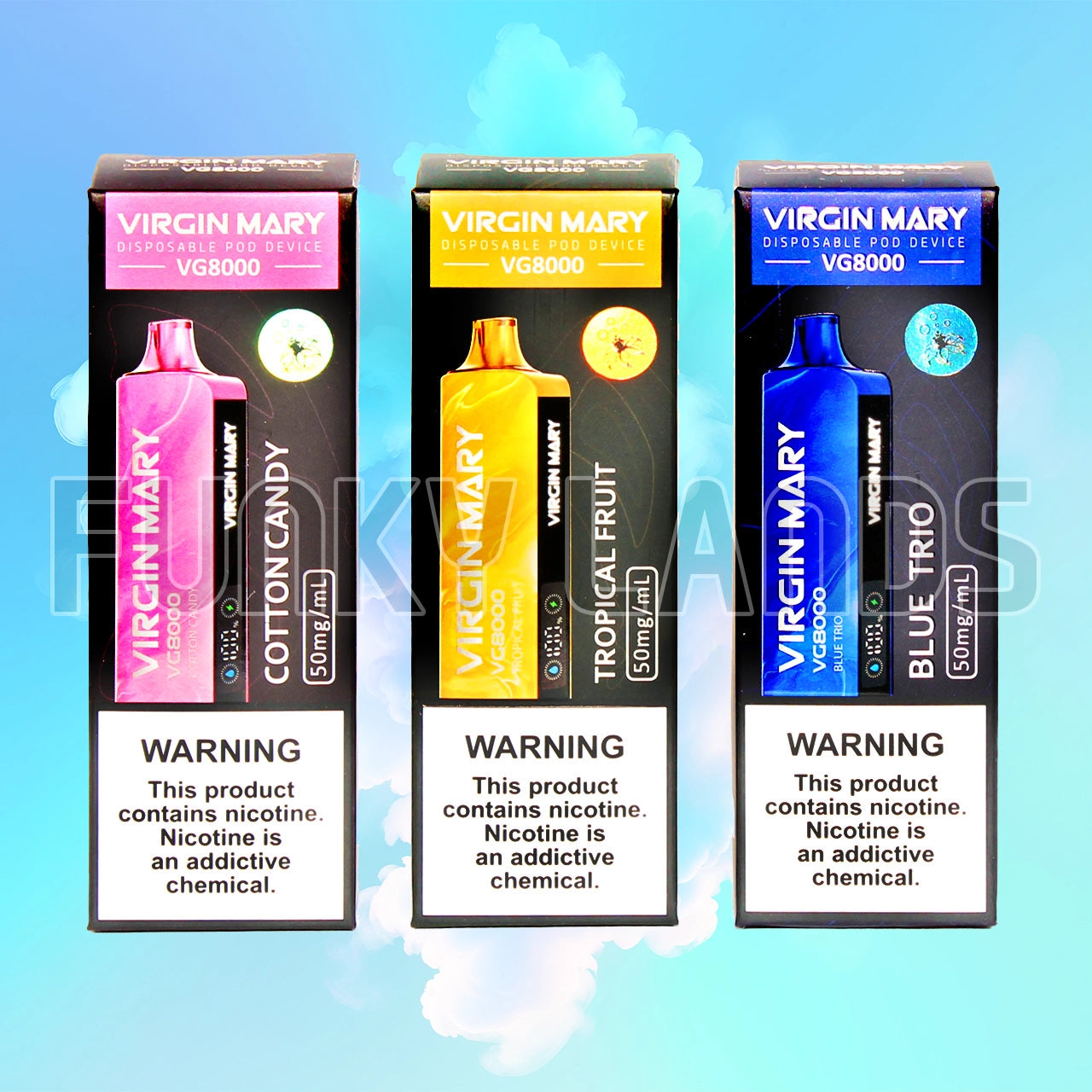 8K Puffs Disposable Vape by Virgin Mary