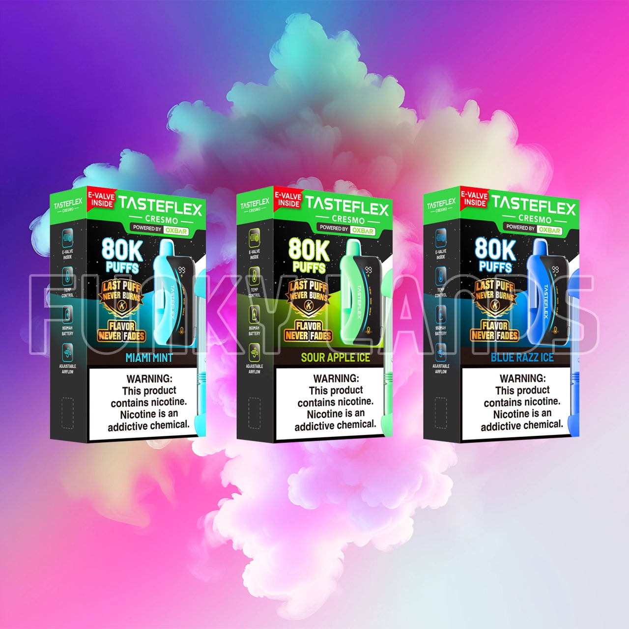 TasteFlex Cresmo Disposable Vape 80000