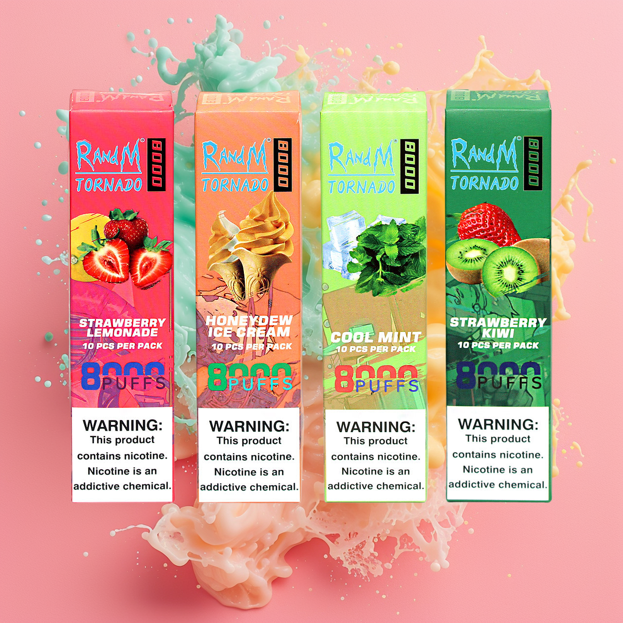 R and M Tornado 8000 Vape