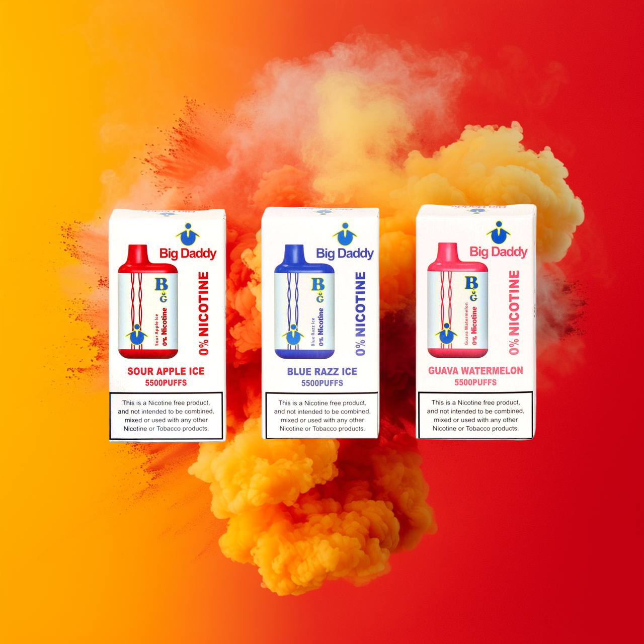 Big Daddy 5500 ZERO Nicotine 0% Vape