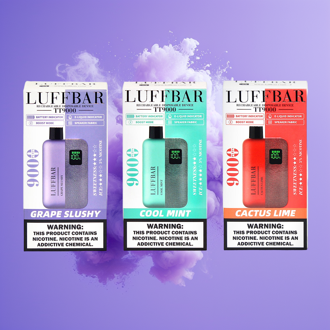 LUFFBAR TT9000 Vape