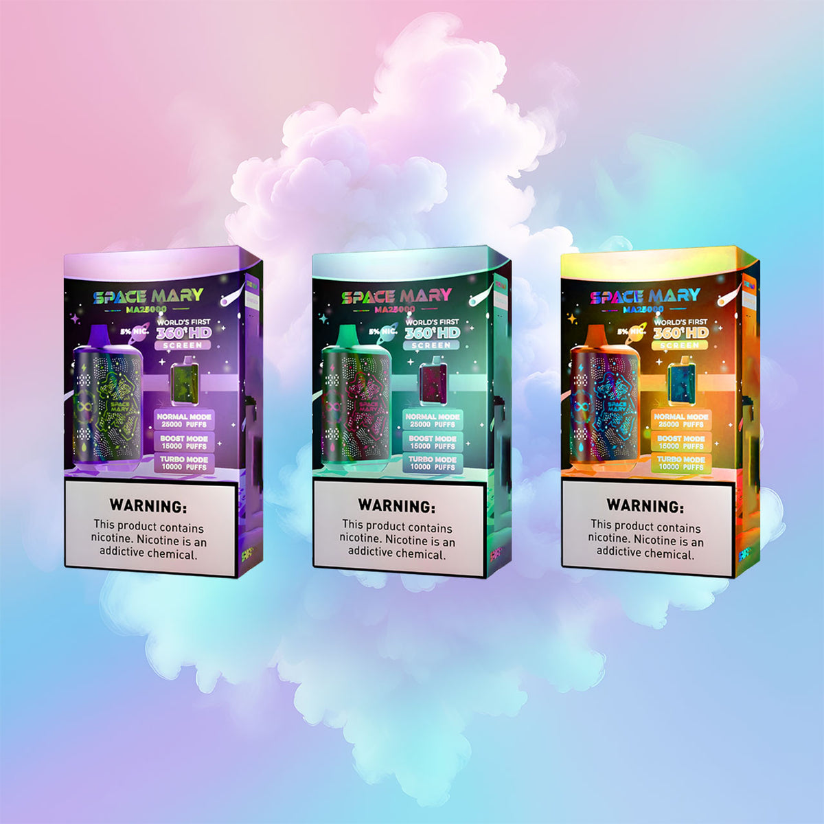 SPACE MARY MA25000 Disposable Vape - HD Display & Adjustable Modes Funky Lands SPACE MARY MA25000 Disposable Vape - HD Display & Adjustable Modes Funky Lands