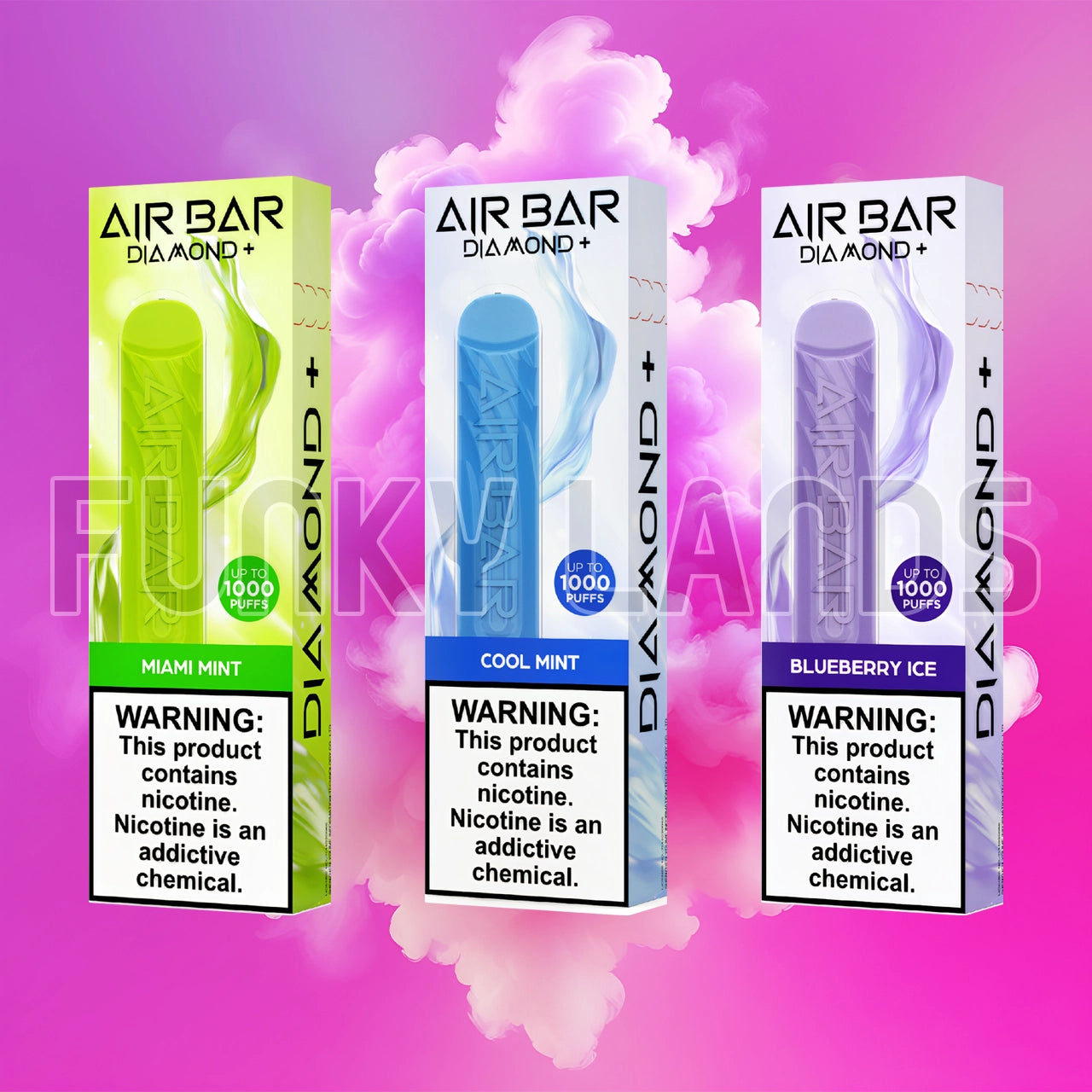 Air Bar Diamond+ 1000 Puffs Disposable Vape