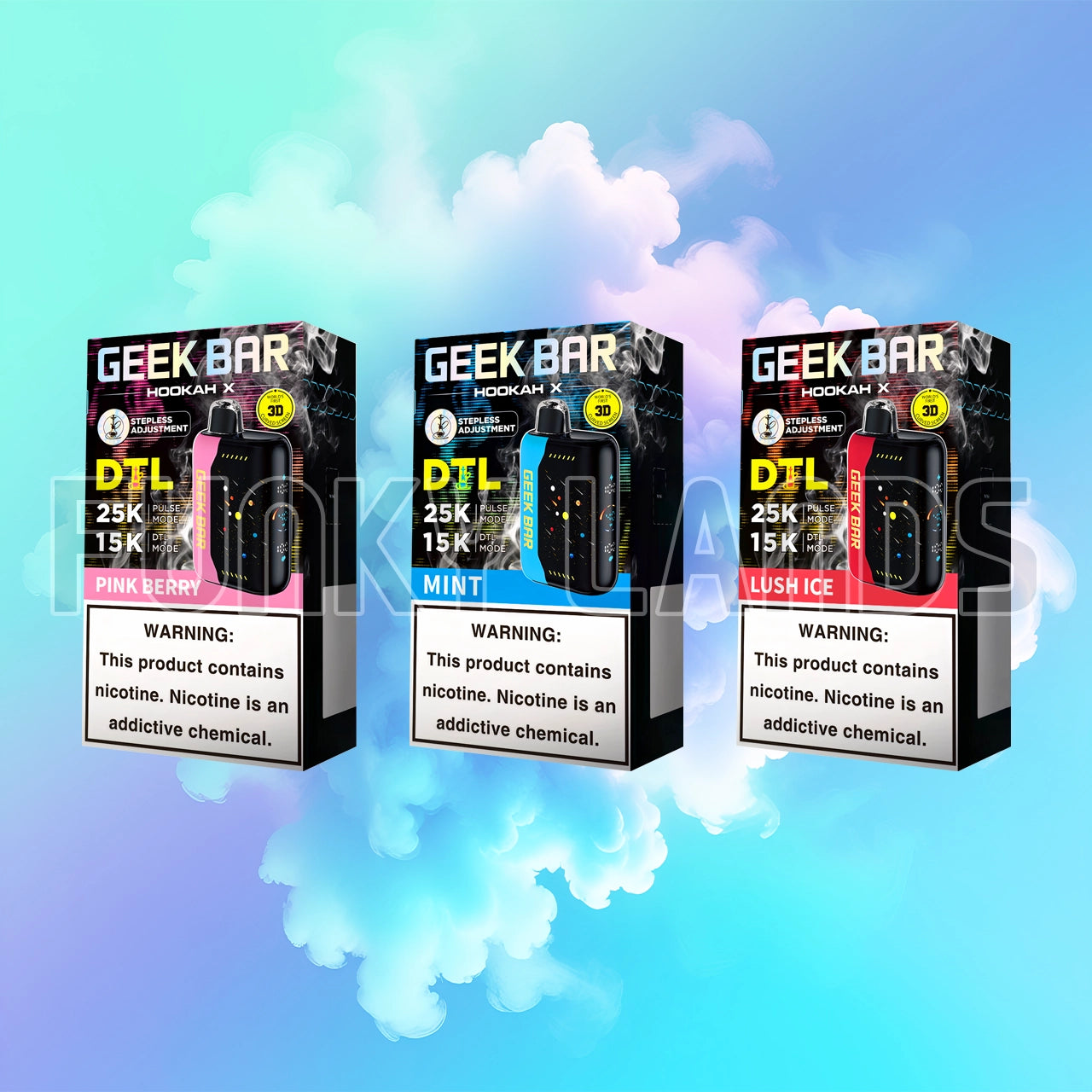 GEEK Bar Pulse Hookah X 25000 Puffs Disposable