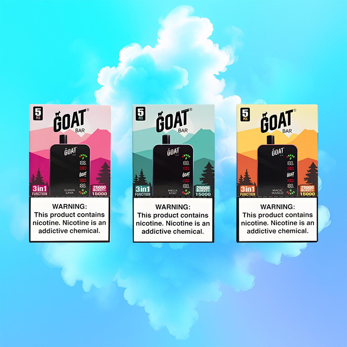 Goat Bar 25000 Puffs Vape