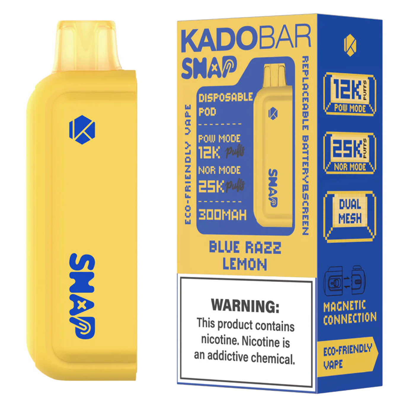 KADO Bar Snap Vape 25K puffs