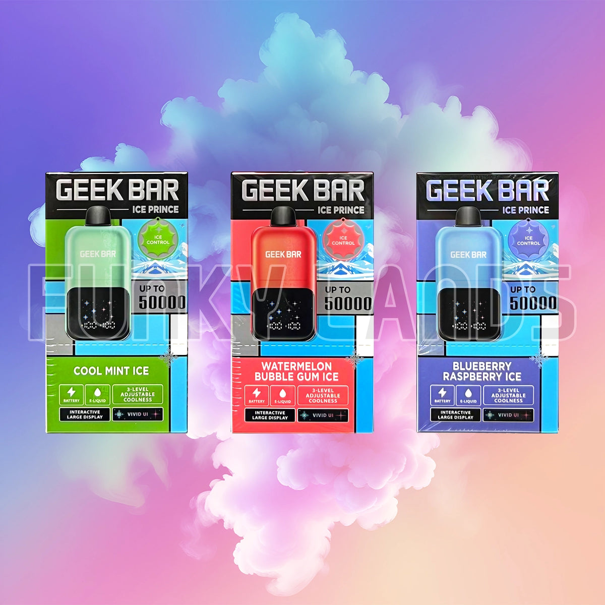 GEEK Bar Ice Prince 50K Disposable Vape