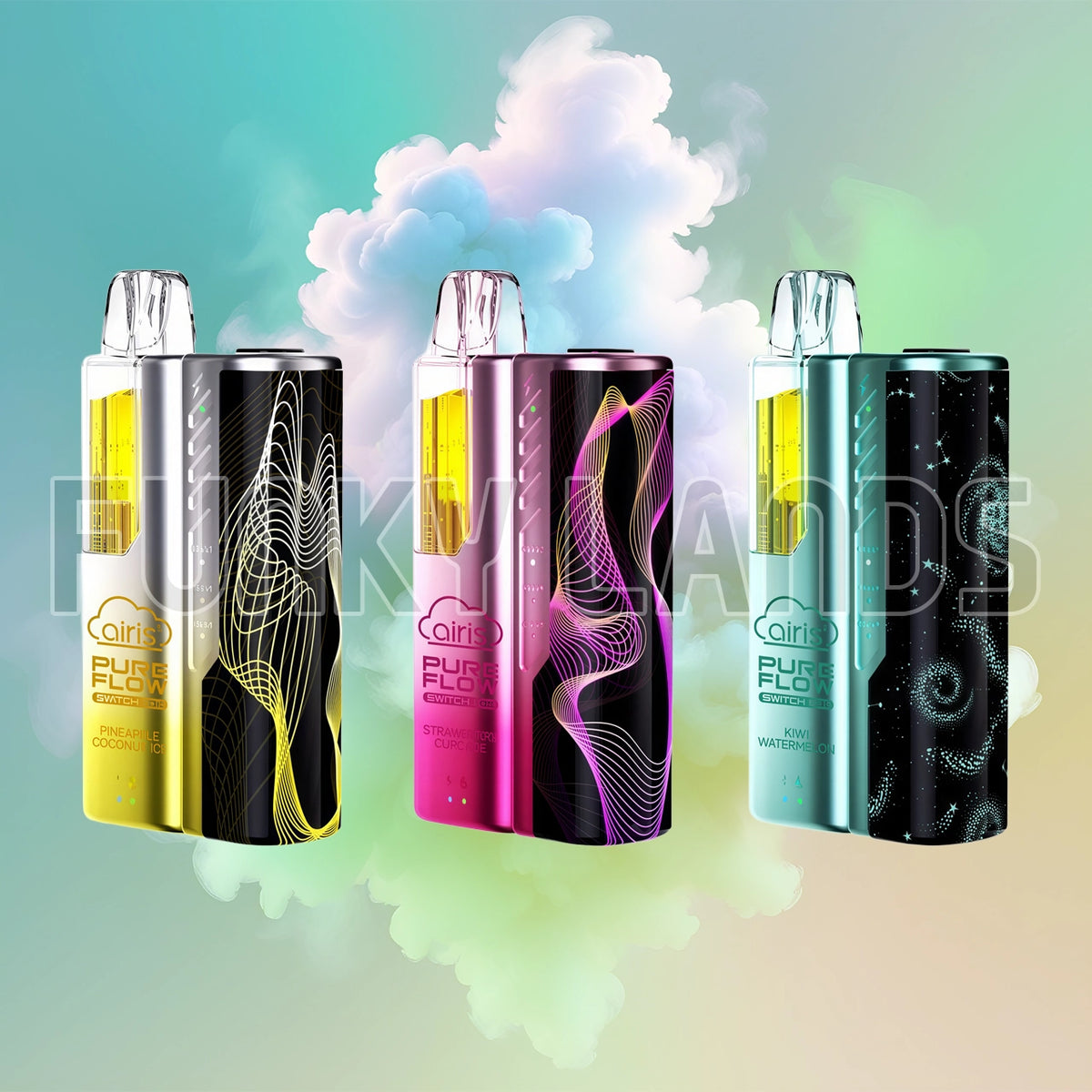 AIRIS PureFlow Switch 50000 Kit & Pod Disposable Vape
