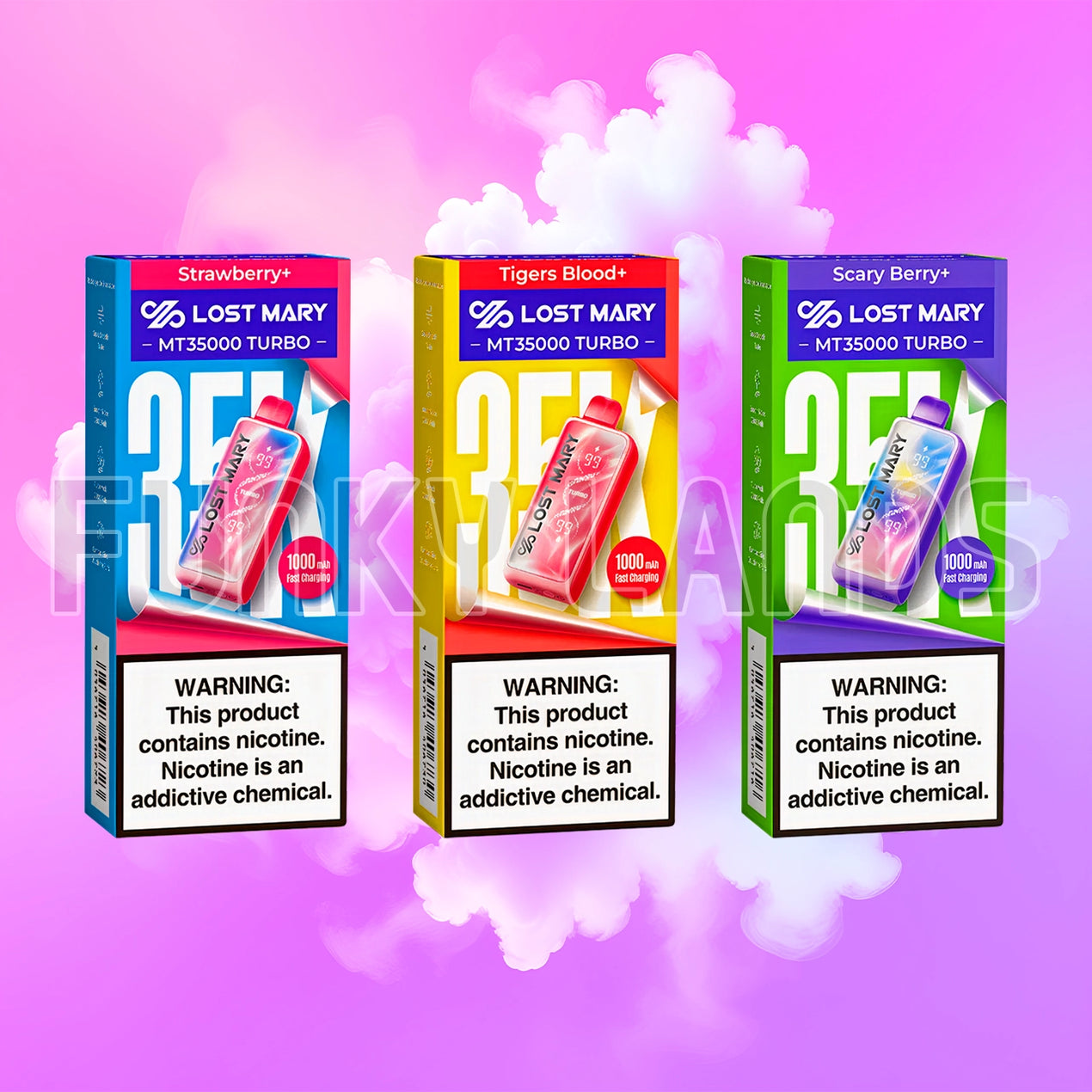 Tiger Blood Lost Mary Flavor Lost Mary Turbo – 35000 Puffs Disposable Vape  with Fast Charging – Ziip Stock Best Lost Mary BM6000 Flavours