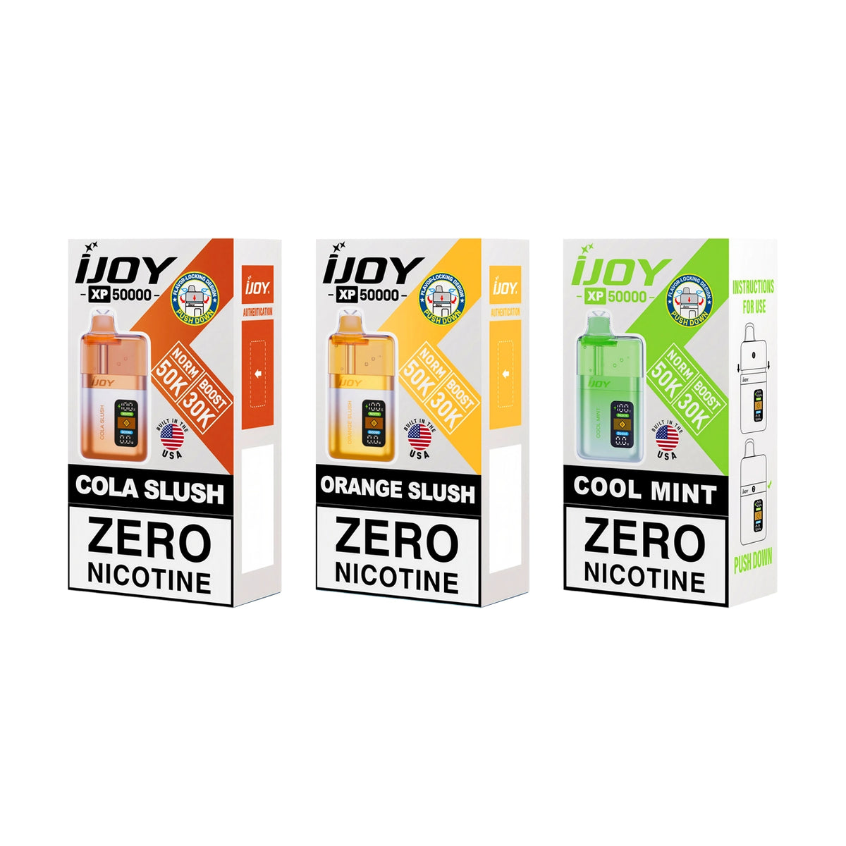 iJoy XP 50000 Puffs Zero Nicotine Vape