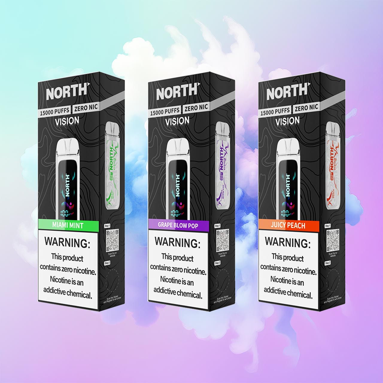 NORTH Vision 15K ZERO Nicotine