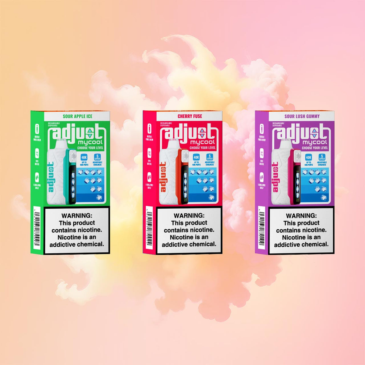 Adjust MyCool 40000 puffs