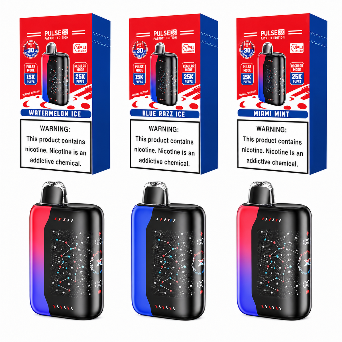 G Bar Pulse Patriot Edition X 25000 Vape