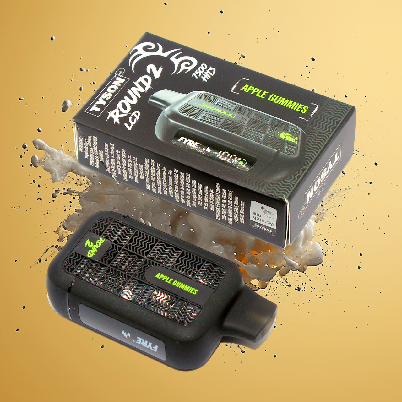 Tyson 2.0 Round 2 Disposable Vape | Tyson Round 2 7500 Funky Lands Tyson 2.0 Round 2 Disposable Vape | Tyson Round 2 7500 Funky Lands