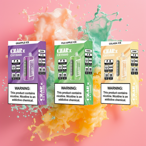 CZAR CX15K | 15000 puffs Disposable Vape | cheap Funky Lands CZAR CX15K | 15000 puffs Disposable Vape | cheap Funky Lands