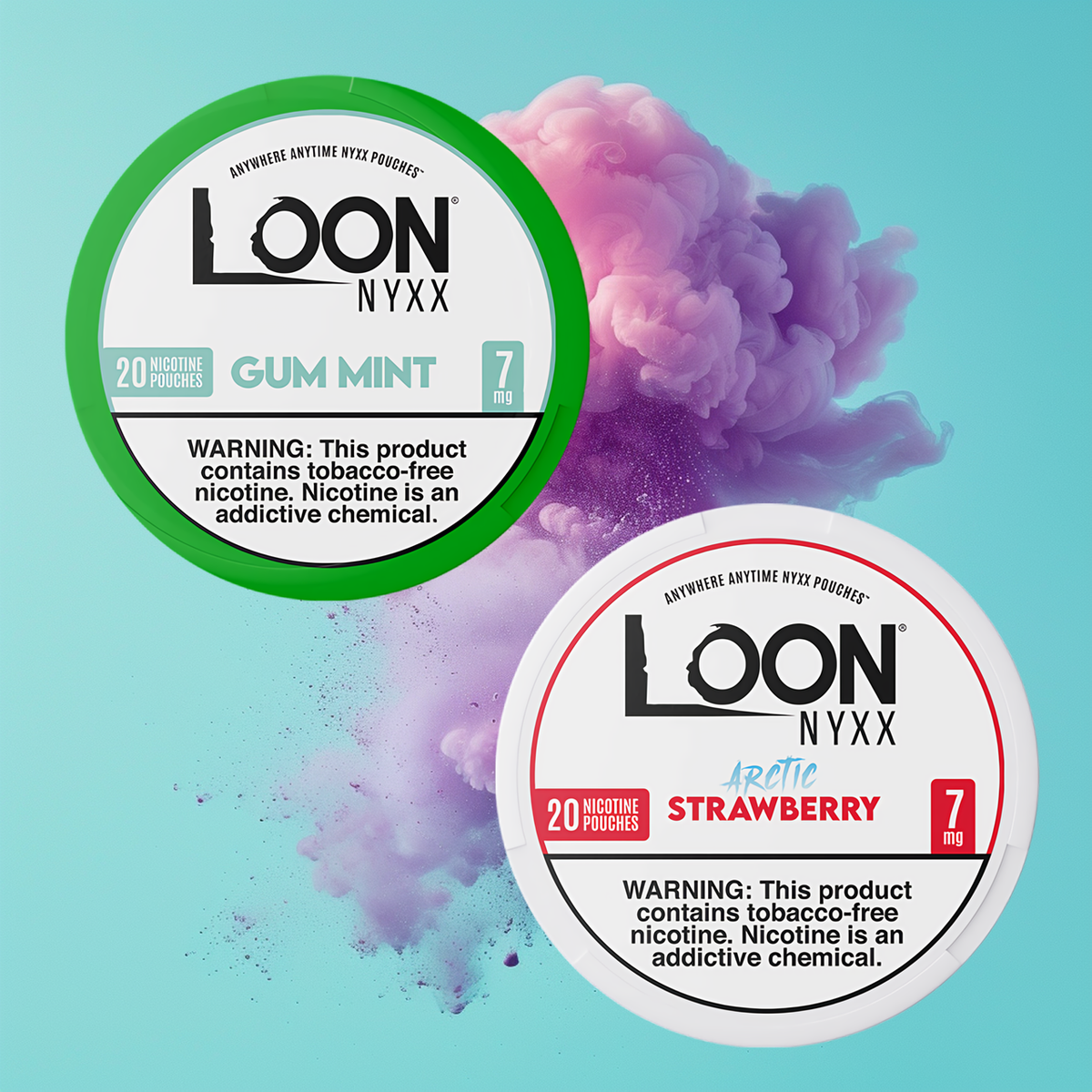 Loon NYXX Flavored Nicotine Pouches | Shop Online | All flavors Funky Lands Loon NYXX Flavored Nicotine Pouches | Shop Online | All flavors Funky Lands